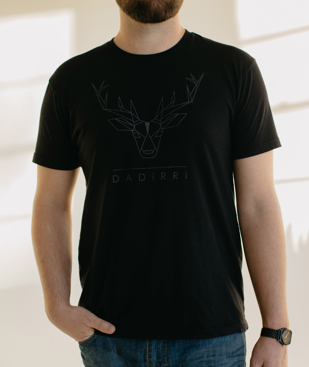 Dadirri Black Logo T-Shirt